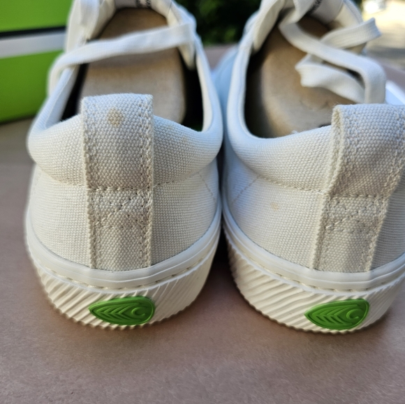 CARIUMA off white canvas sneakers, Size 11 Women, 9.5 Men OCA Low, NEW Unisex - Picture 4 of 8